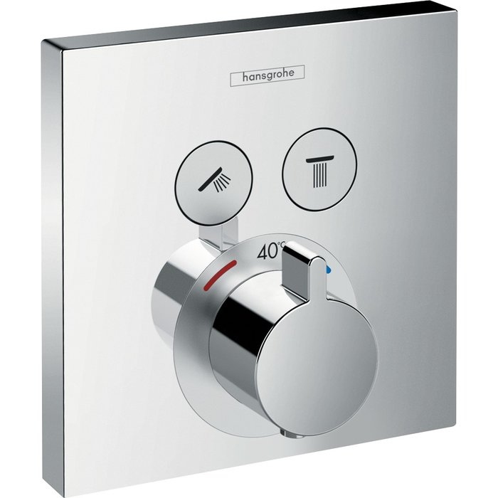 Set de finition mitigeur thermostatique - ShowerSelect E encastré - Hansgrohe HANSGROHE SR160367MTD